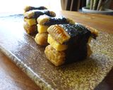 うなぎのおにぎり・・せいろ蒸し風作り方6写真