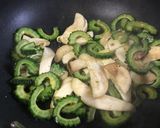 ゴーヤとエリンギのたまごとじ作り方4写真
