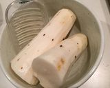 牛肉と三つ葉のとろろ鍋作り方1写真