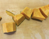 かぼちゃとあずきのいとこ煮作り方1写真