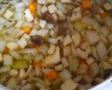 簡単ランチ＊ころころ野菜のコンソメスープ作り方4写真