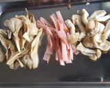 レタスときのこ✿ホットサラダ作り方2写真