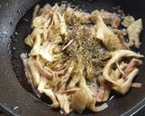レタスときのこ✿ホットサラダ作り方6写真
