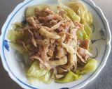 レタスときのこ✿ホットサラダ作り方10写真