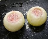 簡単！ハンバーグ(オニオン詰め)作り方2写真