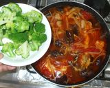 スープパスタ♪簡単トマト缶と鶏むね肉作り方11写真
