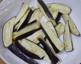 レンジで4分！茄子のおかか梅ぽん酢作り方4写真