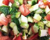 夏野菜のピリ辛サラダ作り方5写真