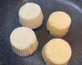 クリームチーズとHMでふわふわ蒸しケーキ作り方4写真