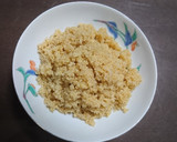 簡単！キヌアの和え物（まごわやさしい）作り方1写真