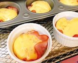 お弁当にも☆チーズ入りハムカップキッシュ作り方10写真