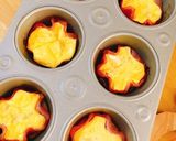 お弁当にも☆チーズ入りハムカップキッシュ作り方11写真