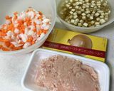 市販のルーで牛蒡と鶏挽肉カレー作り方1写真