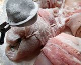 ベーコン巻きアーモンドチキンのグリル作り方10写真