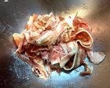 毛蟹入り黒酢酢豚作り方4写真