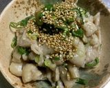 超楽々 お通し 鶏皮ポン酢 作ります作り方3写真