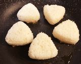 懐かし〜味☆ツナ味噌de焼きおにぎり作り方4写真