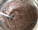 ダブルチョコレート バナナ ケーキ作り方3写真