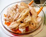 パクチー山盛り★パクチーチキンサラダ作り方6写真