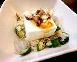 オクラとミョウガの冷奴冷やしうどん作り方5写真