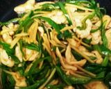 簡単❗鶏ささみのチンジャオロース作り方7写真