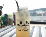 夏におススメ♬サッパリ梅肉ソーダ作り方5写真