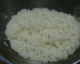 銀鮭と豆苗のヘルシー炊き込みご飯作り方3写真
