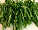 チンジャオロース 本格中華店の味作り方1写真