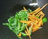 豆苗のカラフル卵炒め作り方5写真