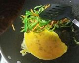 豆苗のカラフル卵炒め作り方6写真