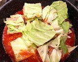 キャベツとひき肉のトマト煮作り方5写真