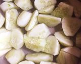 冷・温どちらでも→キュウリの中華あんかけ作り方1写真