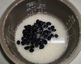 おせちの残りで　黒豆おこわ作り方2写真