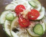 カボスぶっかけモズクそうめん作り方4写真