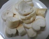 お麩de黒みつきな粉作り方1写真