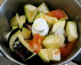 水茄子とトマトの冷たいスープ☆ガスパチョ作り方5写真