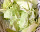 キャベツとシメジの塩パスタver簡単作り方1写真