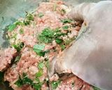 えごまの葉入り水餃子作り方3写真