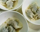 えごまの葉入り水餃子作り方7写真