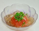冷やしトマトのゼリー寄せ作り方5写真