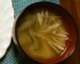 じゃがいもとごぼうだけ♪美味しい根菜汁作り方7写真