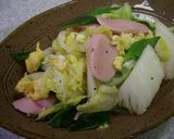 おさかなのソーセージちゃんぷる作り方3写真