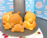 簡単ちぎりパン 〜うさぎとくまさん♡〜作り方12写真