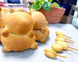 簡単ちぎりパン 〜うさぎとくまさん♡〜作り方13写真
