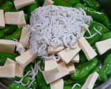 シシトウと高野豆腐のしらす干し煮作り方8写真