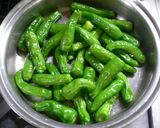 シシトウと高野豆腐のしらす干し煮作り方5写真