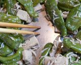 シシトウと高野豆腐のしらす干し煮作り方12写真