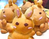 簡単ちぎりパン 〜うさぎとくまさん♡〜作り方15写真