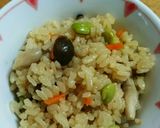 枝豆入り炊き込みごはん(^-^)作り方6写真