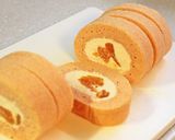みかんライムの柑橘ロールケーキ作り方33写真